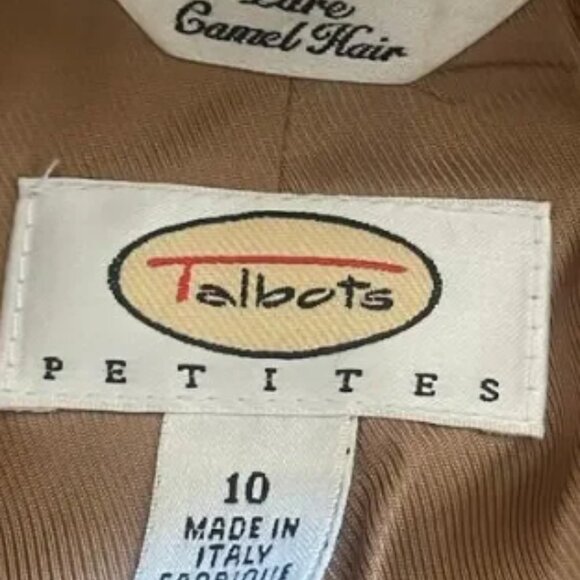 Talbots Camel Hair Jacket - Picture 3 of 5